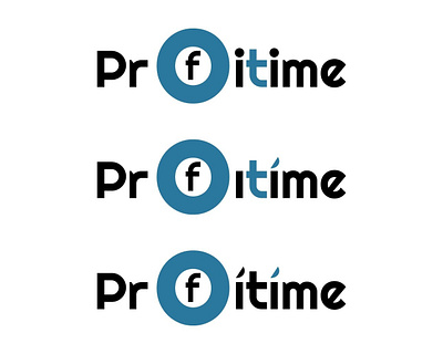 Logo Concept ProfiTime branding design graphic design illustration logo typography ve vector