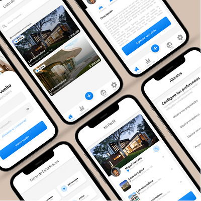 Real Estate App Design app design illustration ui ux