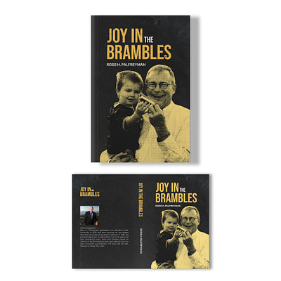 Book cover design Joy in the Brambles book cover design book cover designing cover design graphic design