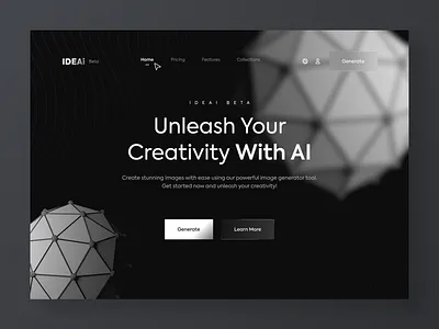 Image Generator AI abstract ai ai design ai website creaticity creative globe hero section image ai image generator inspiration landing landing page ui ui ai uidesign userinterface