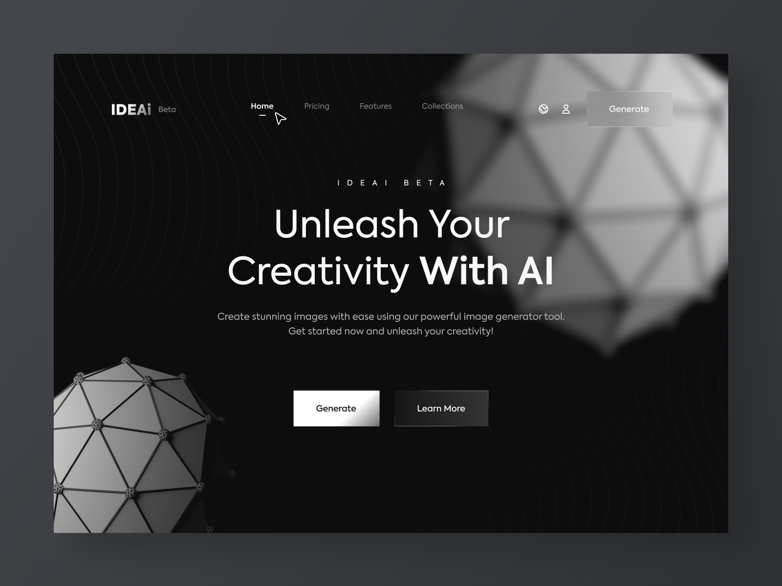 Image Generator AI by Keyvan Naderi on Dribbble