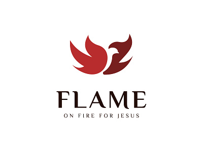 Flame Logo Design - DOVE logo animation