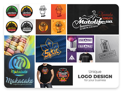 UNIQUE LOGO DESIGN branding branding design craftwork design graphic design logo logo maker logodesign