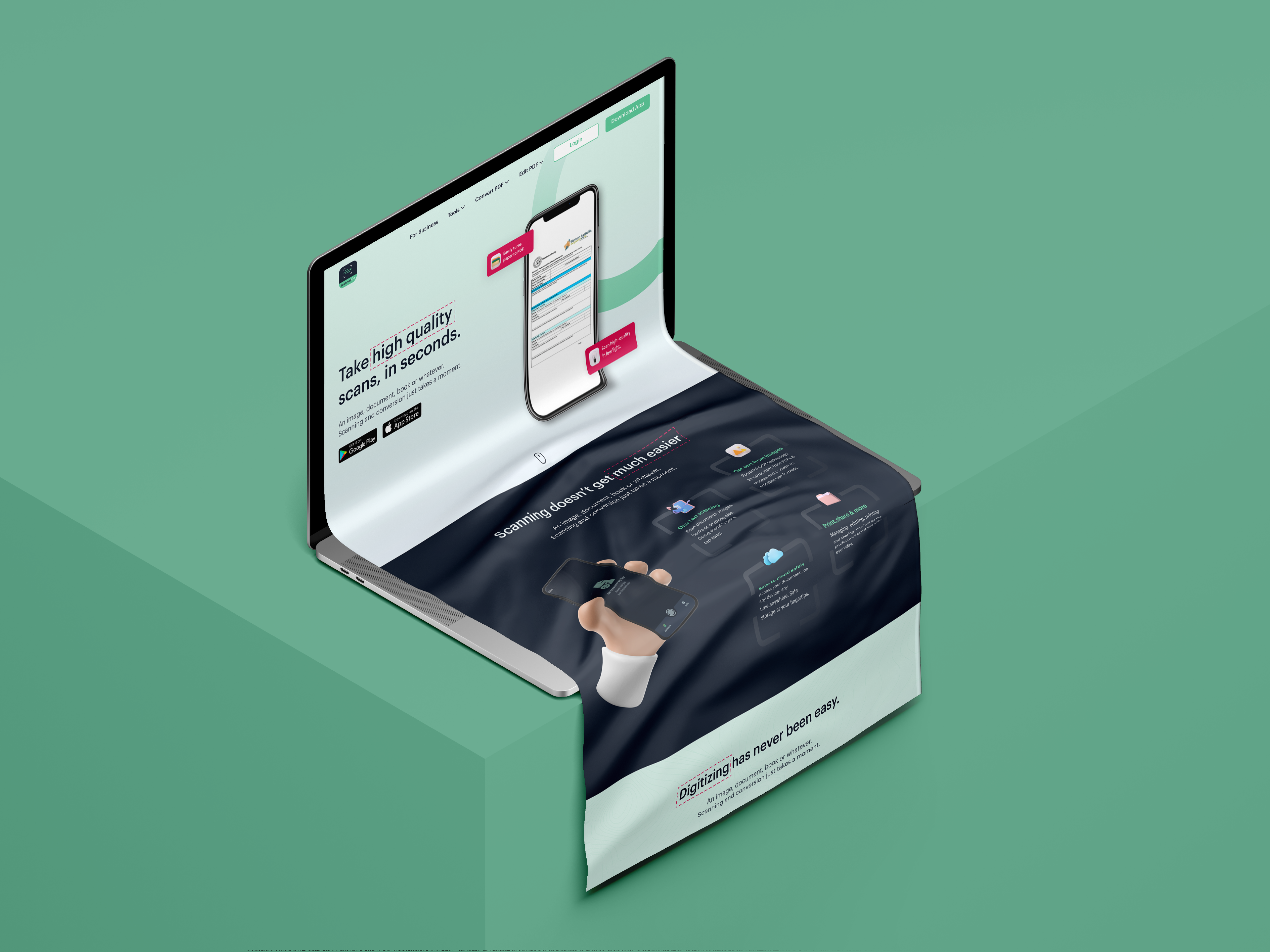 Example of Landing Page Design