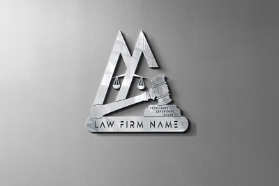 AA Law Firm Logo. branding design graphic design logo