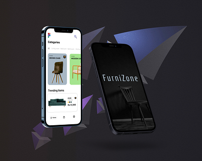 Furniture App graphic design ui