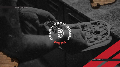 Dough From Dough - Pizza brand branding design graphicdesign logo logodesign pizza