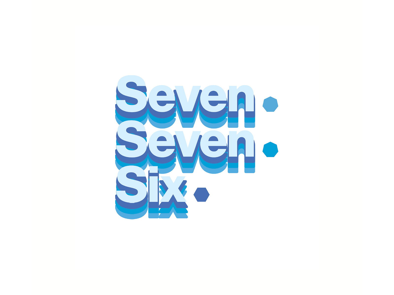 Seven Seven Six by Nico Linares on Dribbble