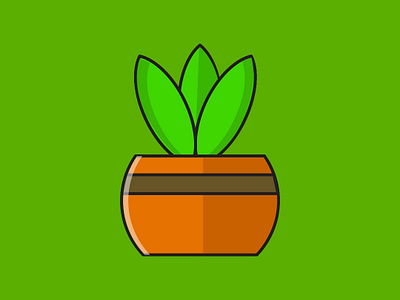 Flower Pot Illustration 3d animation available branding design dribbble flower flowerpot foryou games graphic design hireme illustration illustrationpot logo motion graphics openforwork pot ui vector