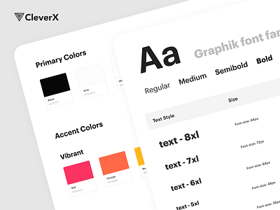 CleverX - Design System branding button ui buttons color system colors component sheet components design system design system components font form guidelines human interface guidelines typography typography system ui ui design ux ux design visual identity