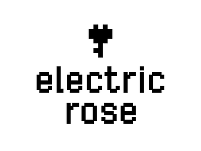 Electric rose animation branding design electric graphicdesign logo logodesign logomark logotype motion graphics rose tetris