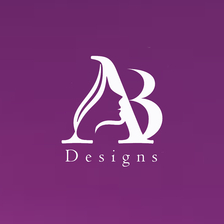 Simple and Elegant Monogram Logo Design for AB Design by Athira Babu on ...