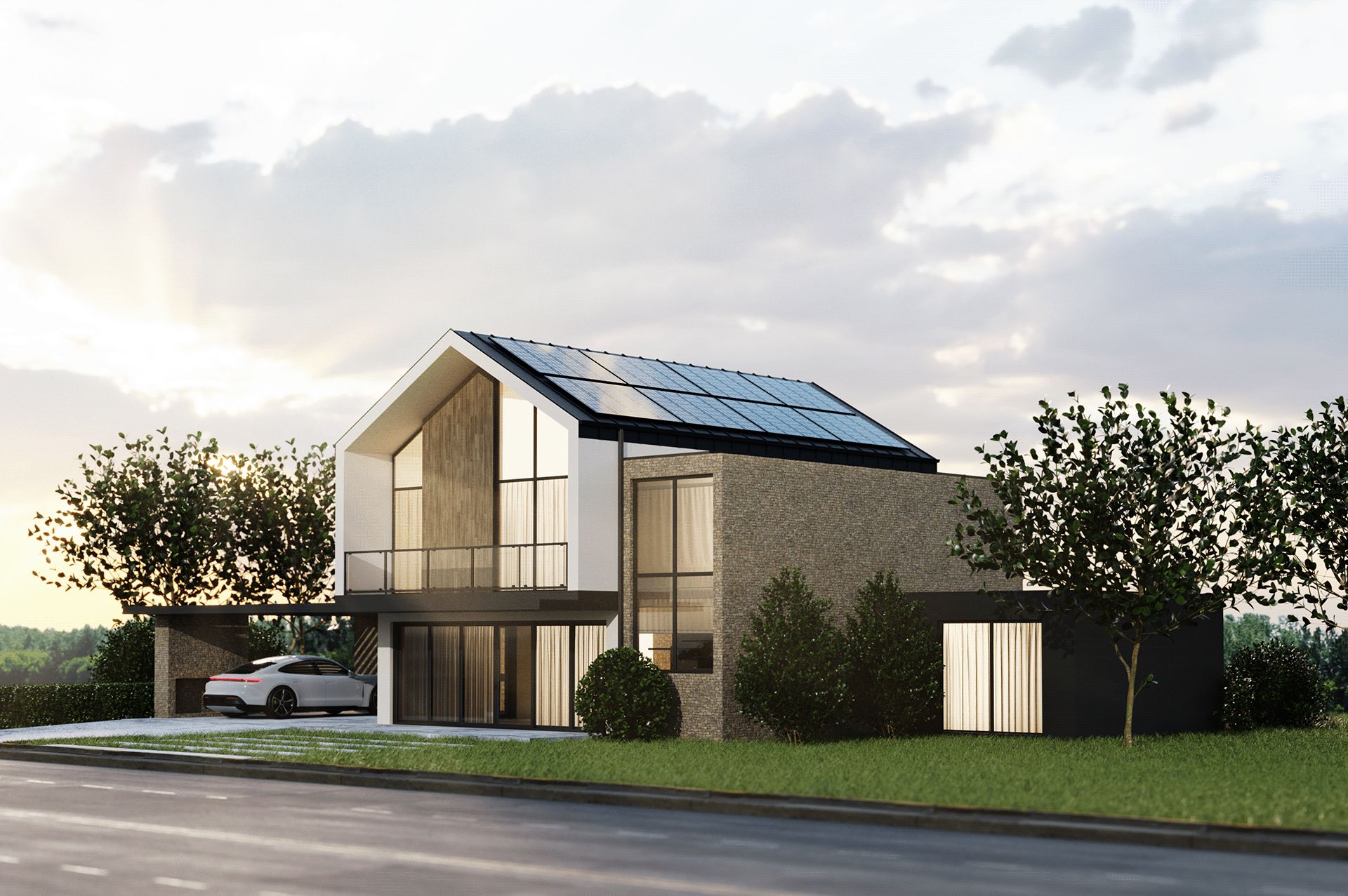 Off Grid USA 3d animation branding design illustration motion graphics