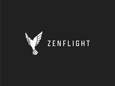 Zenflight aviary bird dove flight flying hand drawn icon illustration logo logo design logomark ngo peace peace dove vector white dove zenflight