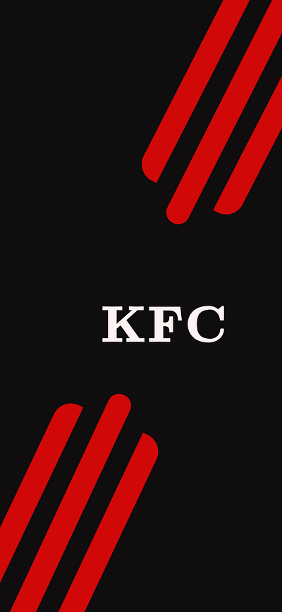 #KFC graphic design ui