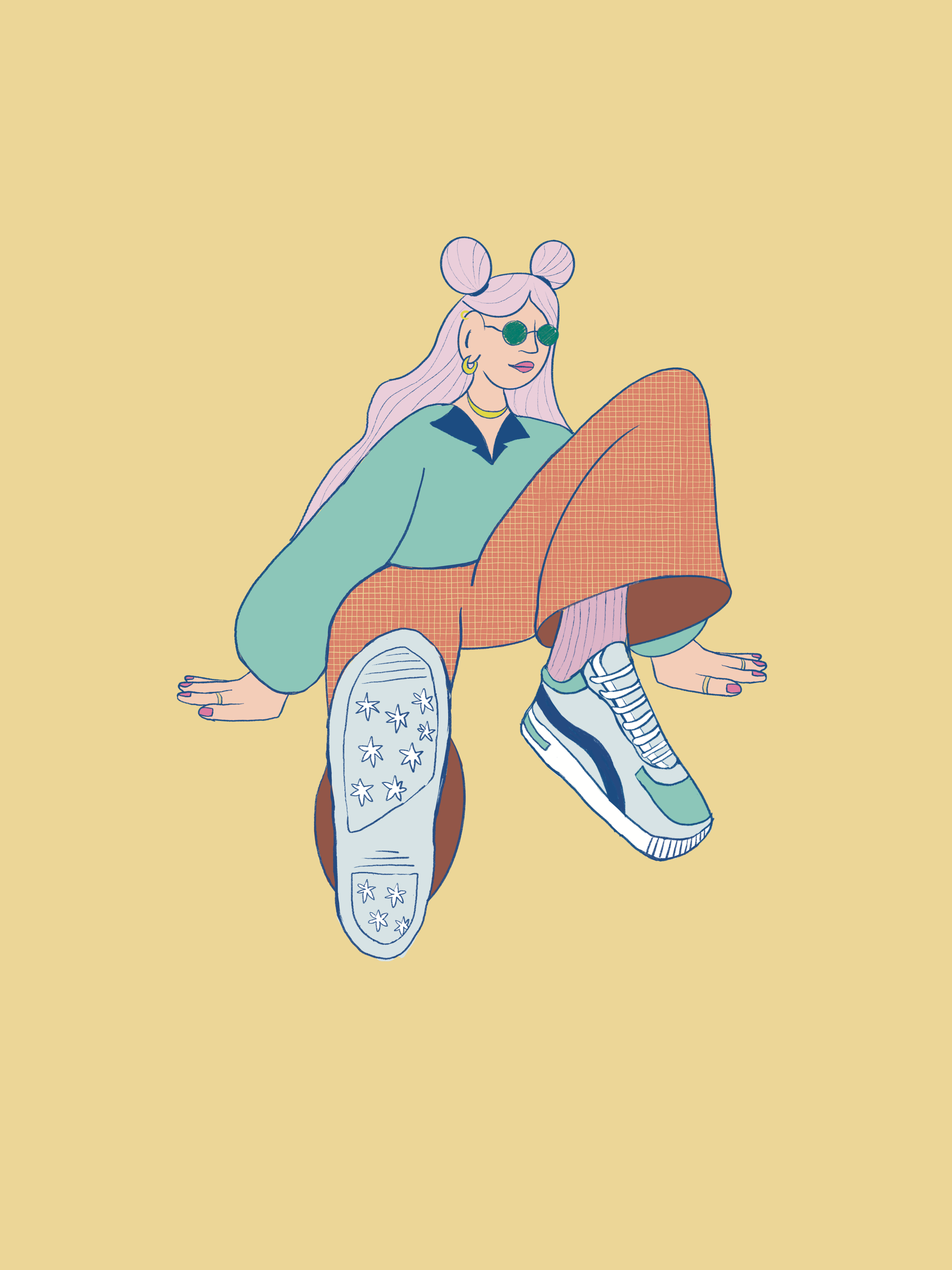 Relax design digital drawing drawing graphic design illustration illustrator portrait procreate