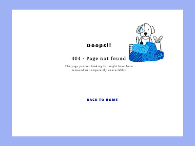 ''404 Page'' - Daily008 #DailyUI 008 404errorpage dailyui ui