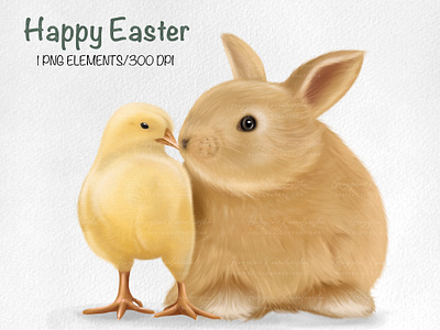 Happy Easter bunny easter happy easter illustration еaster еgg easter сlipart