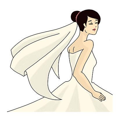 Bride design graphic design illustration