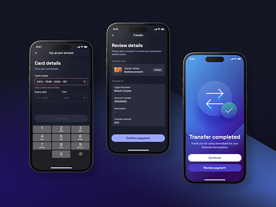 Finance App - concept design figma ui