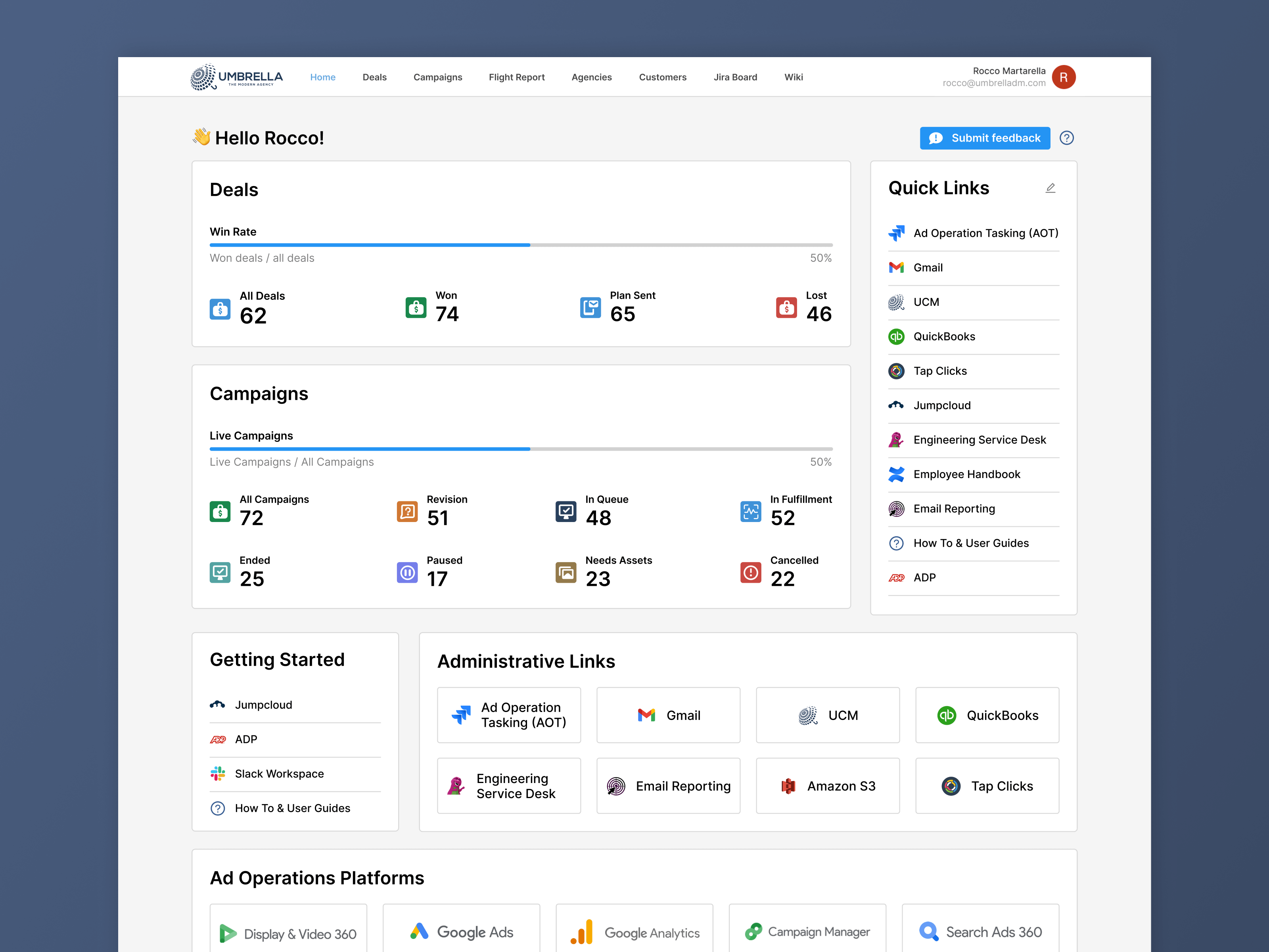 Employee Reporting Internal Tool internal tool ui ux