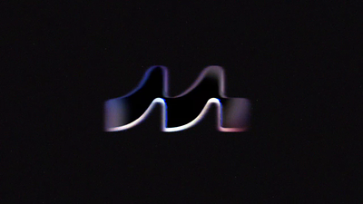 Mempool Logo animation branding glitch gradient logo logo animation m m logo mempool motion graphics swoop
