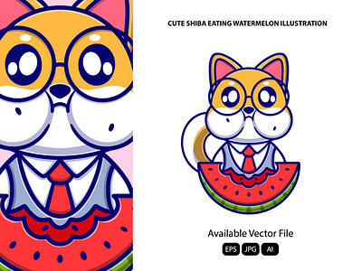 Cute shiba inu 3d animal animation branding character cute design food graphic design icon illustration art kids logo mascot motion graphics restaurant ui vector visual identity