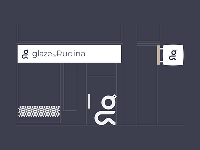 Glaze by Rudina - Brand Identity Case Studie branding graphic design logo logo design