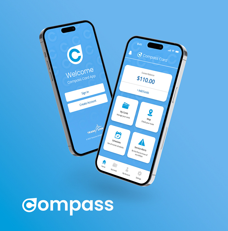 Compass Card App by Justin Forster on Dribbble