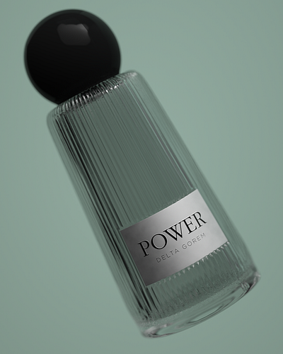 Perfume bottle 3d branding c4d design octane