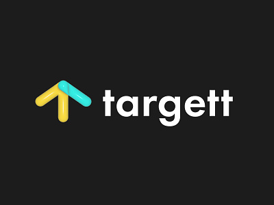 targett logo design arrow brand identity branding clean colorful direction fun graphicdesign identity lettermark logo logos minimal modern monogram t t logo tarrow up