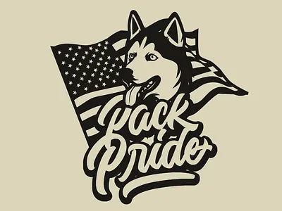 LETTERING LOGO DESIGN " PACK PRIDE " apparel design brandidentity branding clothing design design graphic design illustration lettering lettering design lettering logo logo logo illustration logo lettering merchandise merchdesign stikicker design