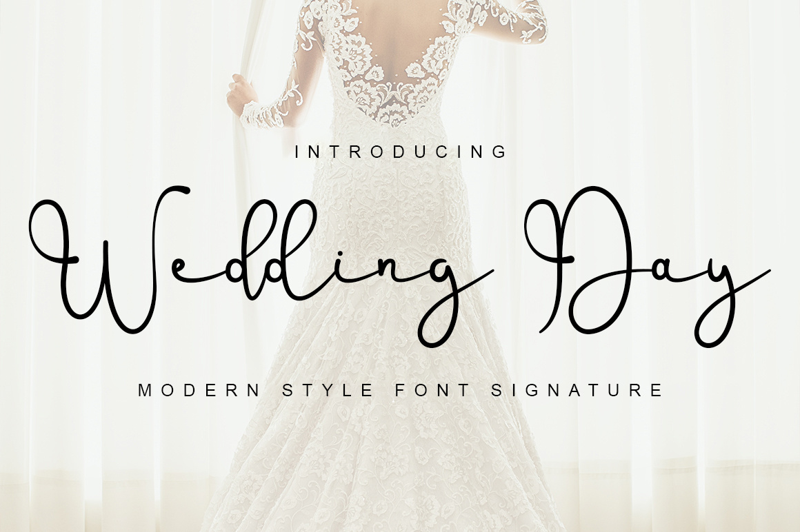 Wedding Day Signature Font by Patahilah Studio on Dribbble