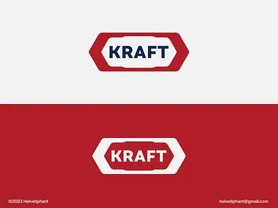 Kraft Food - Logo Redesign abstract logo design brand design branding food food brand food industry icon kraft food logo logo design logo design concept logo designer logo redesign proposal logo refresh logotype mark minimalist logo