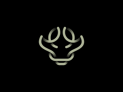 The Bull apparel branding bull bullhead bulls character cow design graphic design icon illustration logo luxury minimalist symbol vector