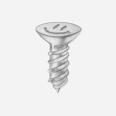 Happy Screw artist color happy illustration mexico painting screw smile smiley tool tornillo