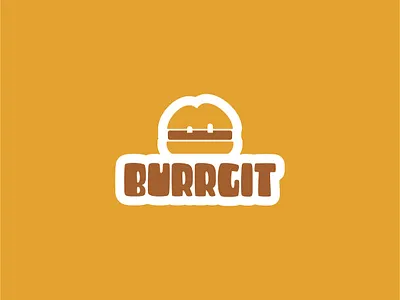 Burrgit brand identity graphic design logo