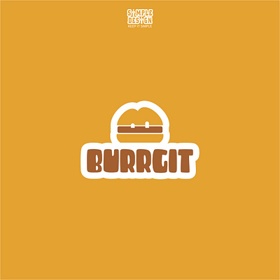 Burrgit brand identity graphic design logo