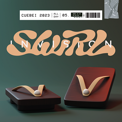 Swirl Invision 3d animation app branding design graphic design illustration logo motion graphics typography ui ux vector