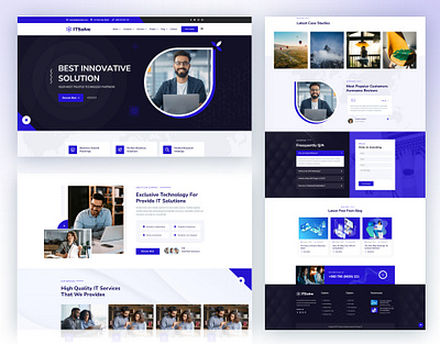 Big Multi-Purpose WordPress Theme advisor app landing business consultant corporate creative cyber security digital agency digital marketing finance graphic design information technology it company it solution multipurpose sass software technology ui web design