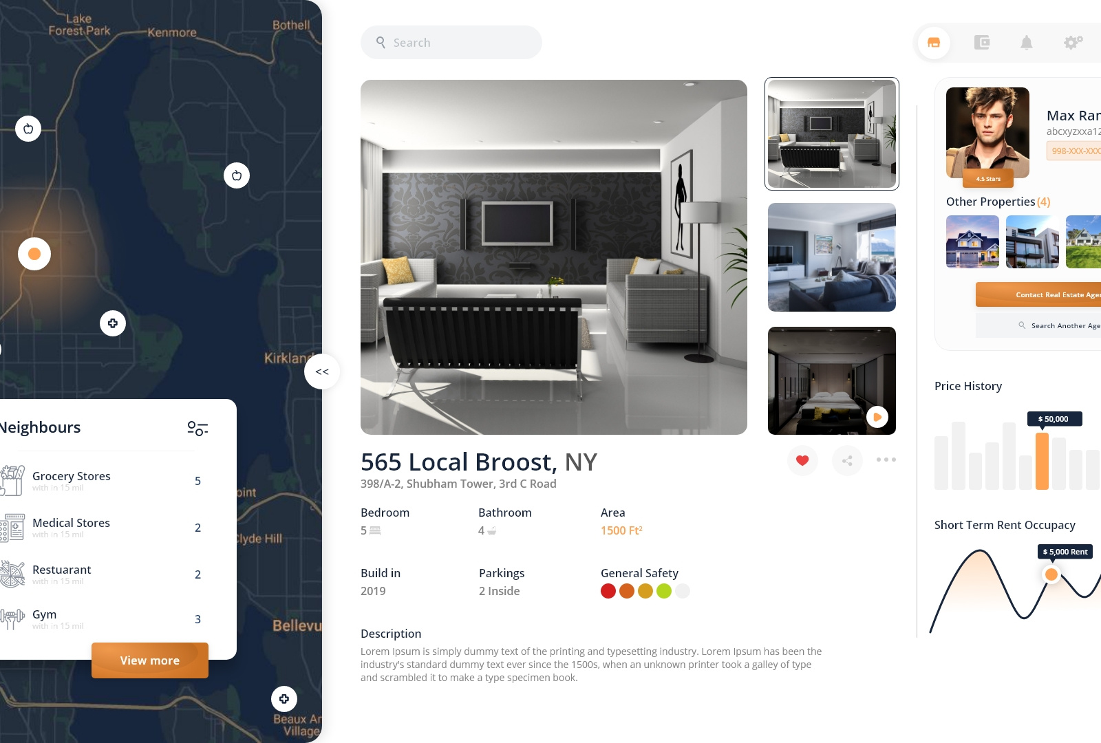 Real Estate CMS by RAHUL PUROHIT on Dribbble