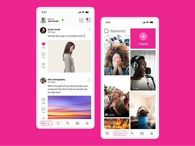 Orkut Redesign concept adobe app community design facebook figma google instagram orkut orkutapp post scrap socialmedia stories ui uiux userinterface xd