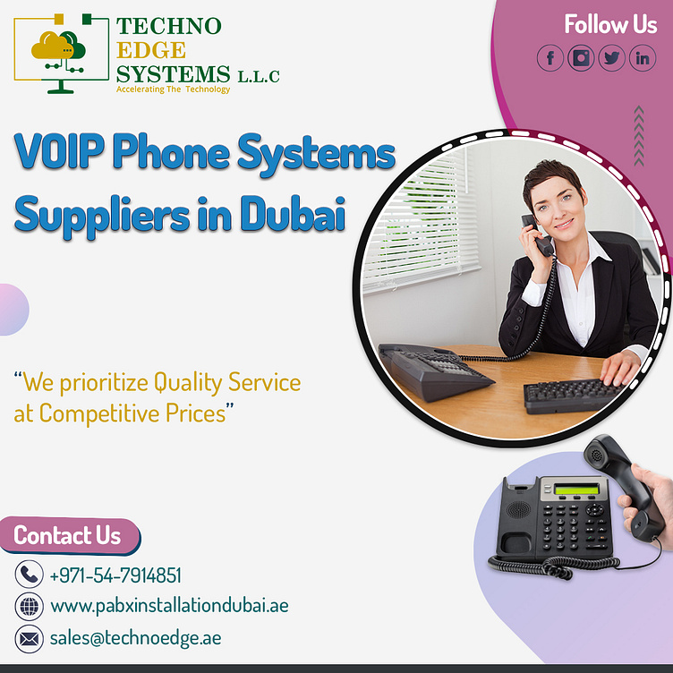 How to Find VOIP Phone Systems Suppliers in Dubai? by PABX Installation