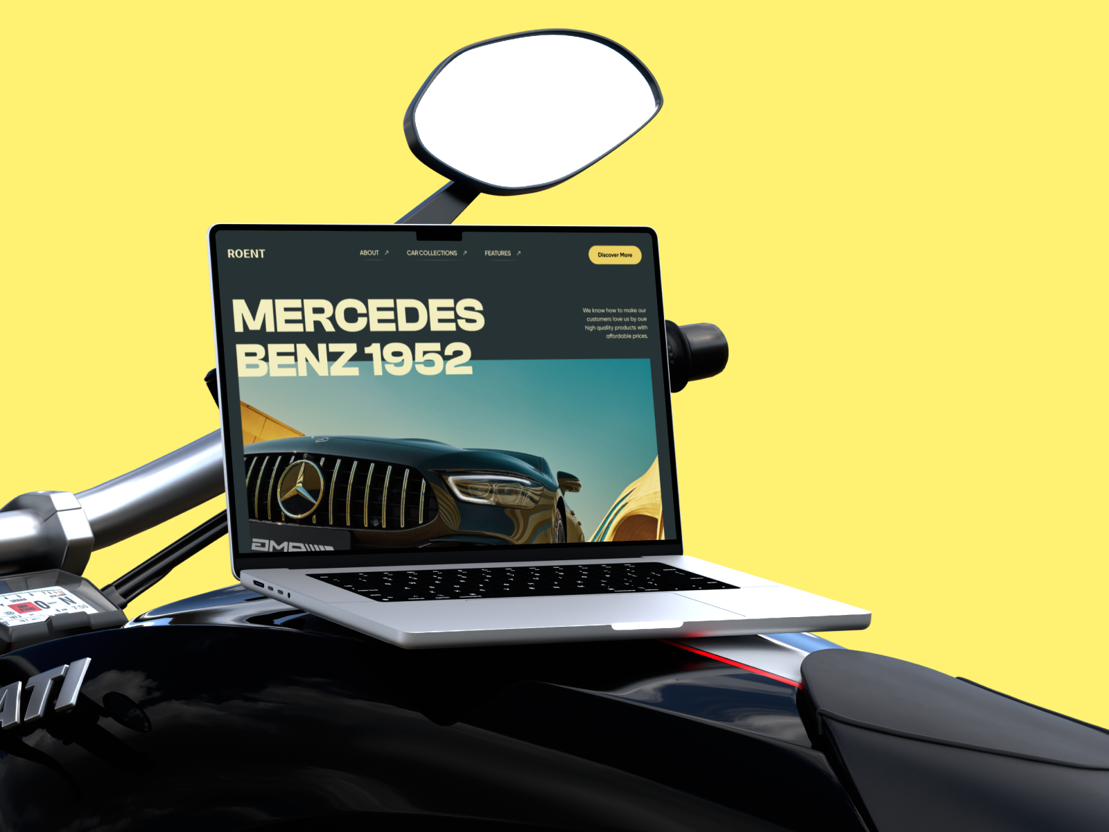 Sleek and Modern Car Website Design car car brand car selling car website elegant garrage jeep landing page mercedes web design website design