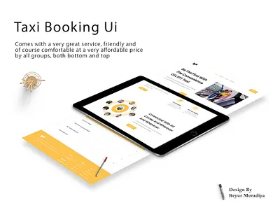 Taxi Booking Ui Design app branding design graphic design illustration logo typography ui ux vector