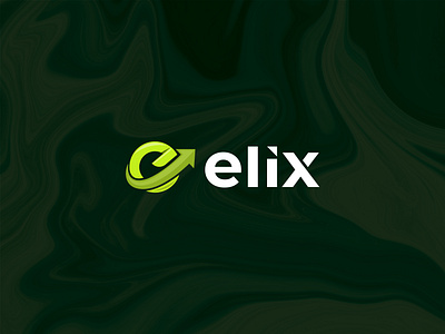 Elix Finance Logo 3d animation app branding design graphic design illustration logo ui vector