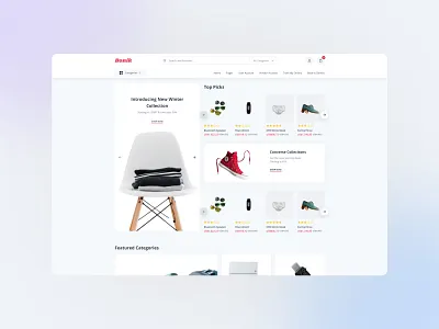 E-commerce Gadget Shop Page design bonik design ecommerce store ecommerce template multipurpose ecommerce template popular popular ecommerce template product design react template trend 2023 trending design trending ecommerce ui ui design ui kits ui lib uiux ux ux design visual design