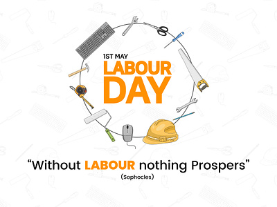 Labour Day 3d animation app branding design graphic design illustration logo ui vector