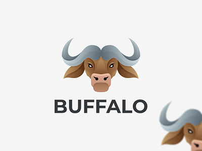BUFFALO app branding buffalo buffalo coloring buffalo logo design graphic design icon illustration logo ui ux vector