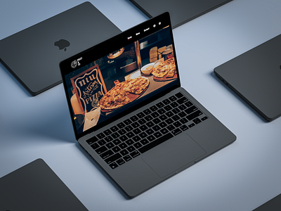 Crust & Co Pizza Restaurant Website Design branding design graphic design illustration logo ui ux